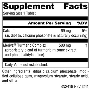Foto 4 | Suplemento De Cúrcuma Source Naturals Con Meriva 500 Mg - 30 Comprimidos - Venta Internacional.