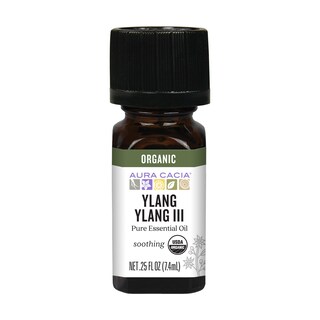 Foto 1 | Aceite Esencial Aura Cacia Ylang Ylang Iii, 7,4 Ml, Certificado Orgánico - Venta Internacional.