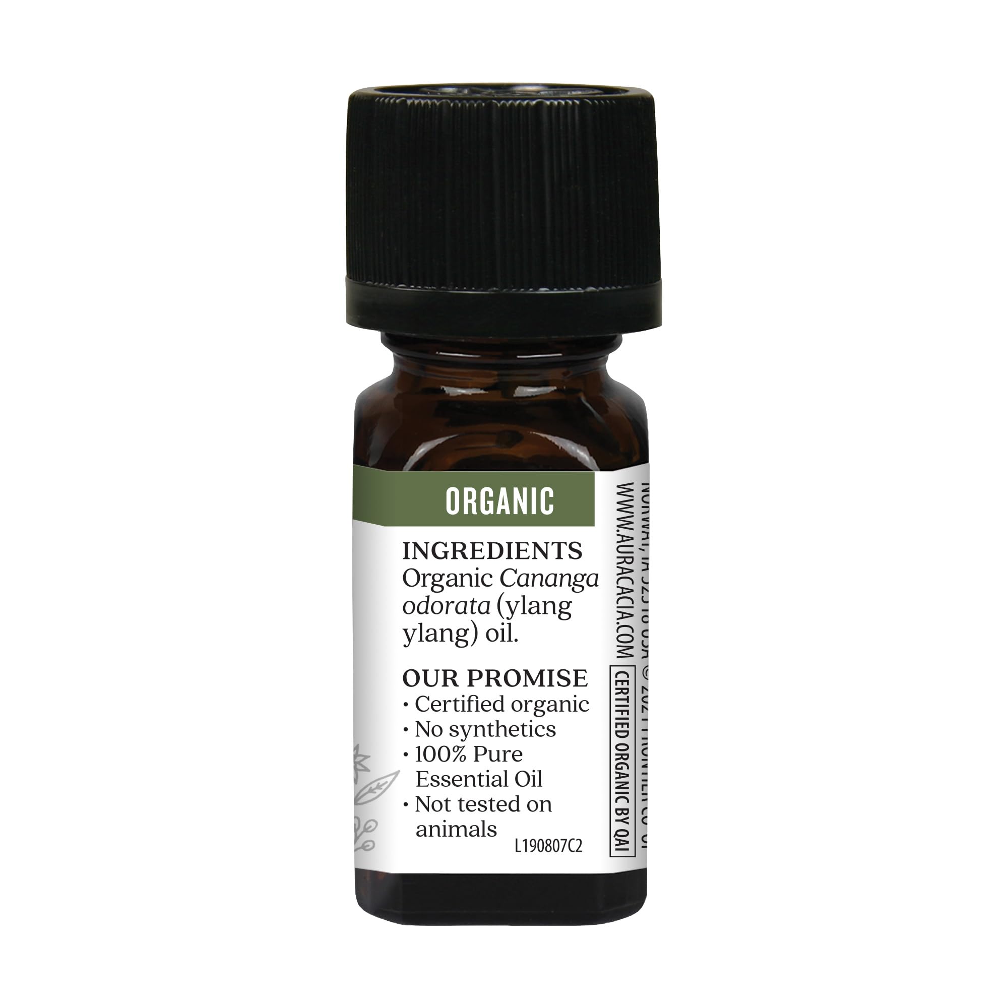 Foto 5 pulgar | Aceite Esencial Aura Cacia Ylang Ylang Iii, 7,4 Ml, Certificado Orgánico - Venta Internacional.