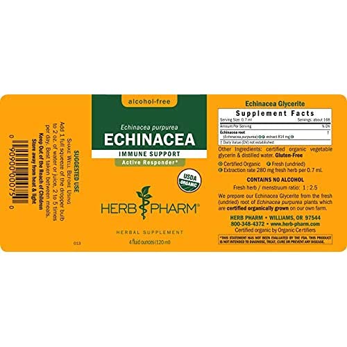 Foto 3 pulgar | Extracto Líquido De Raíz De Equinácea De Herb Pharm, 120 Ml, Sin Alcohol - Venta Internacional.