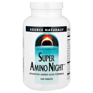 Foto 1 | Supplement Source Naturals Super Amino Night 240 Comprimidos - Venta Internacional.