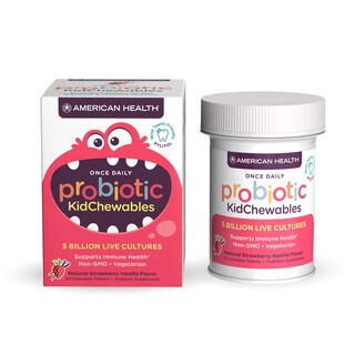 Foto 1 | Probiótico Masticable Para Niños American Health 30 Comprimidos - Venta Internacional.
