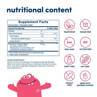 Foto 2 | Probiótico Masticable Para Niños American Health 30 Comprimidos - Venta Internacional.