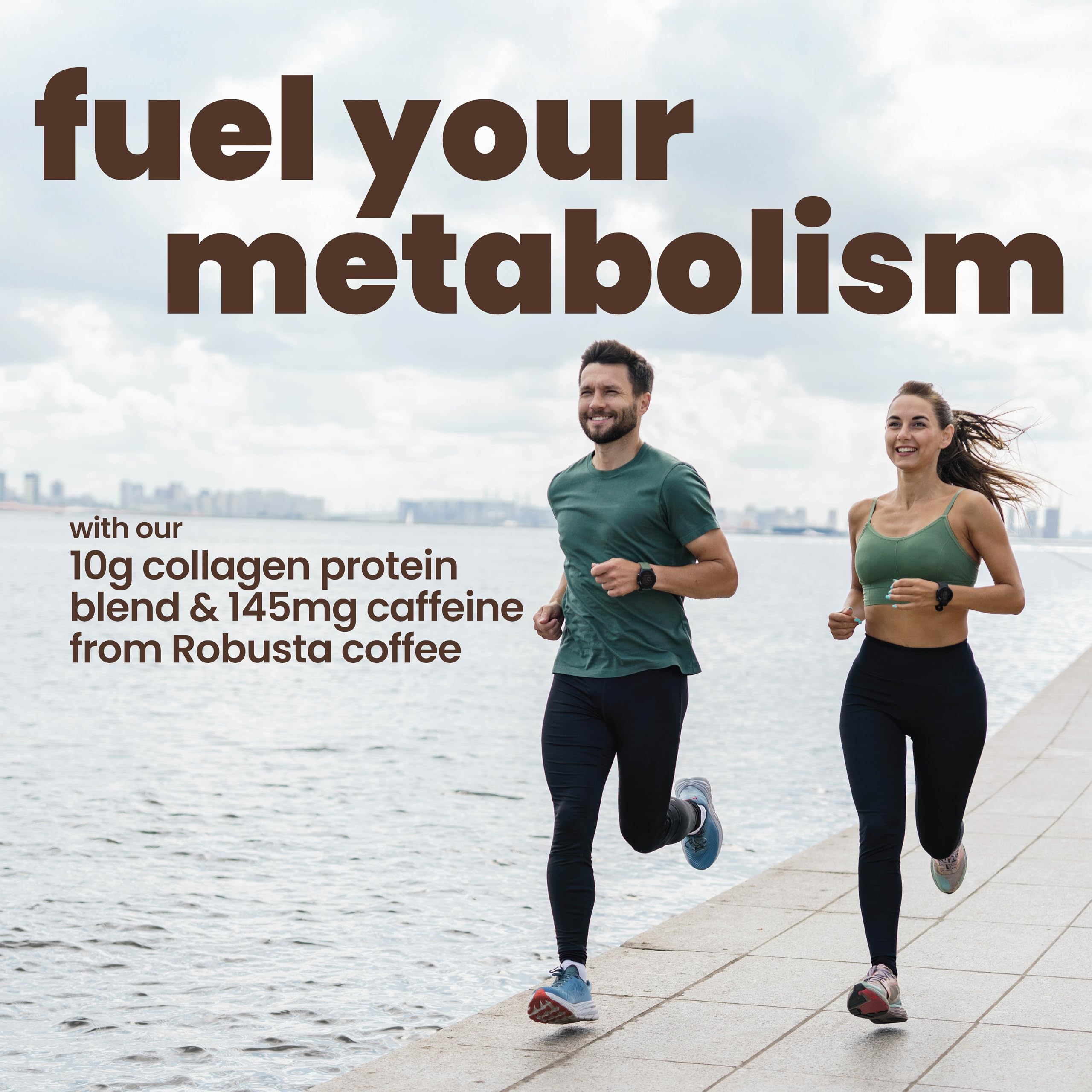 Foto 4 pulgar | Protein Coffee Rapid Fire, 10 G De Proteína Con Colágeno, 15 Porciones - Venta Internacional.