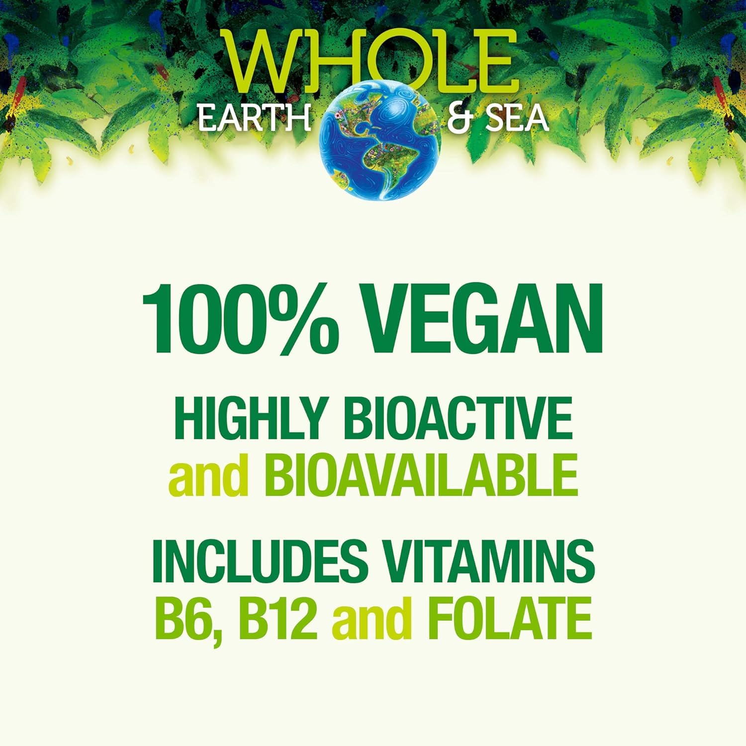 Foto 6 | Multivitamínico Prenatal Whole Earth & Sea, 60 Comprimidos, Vegano - Venta Internacional.