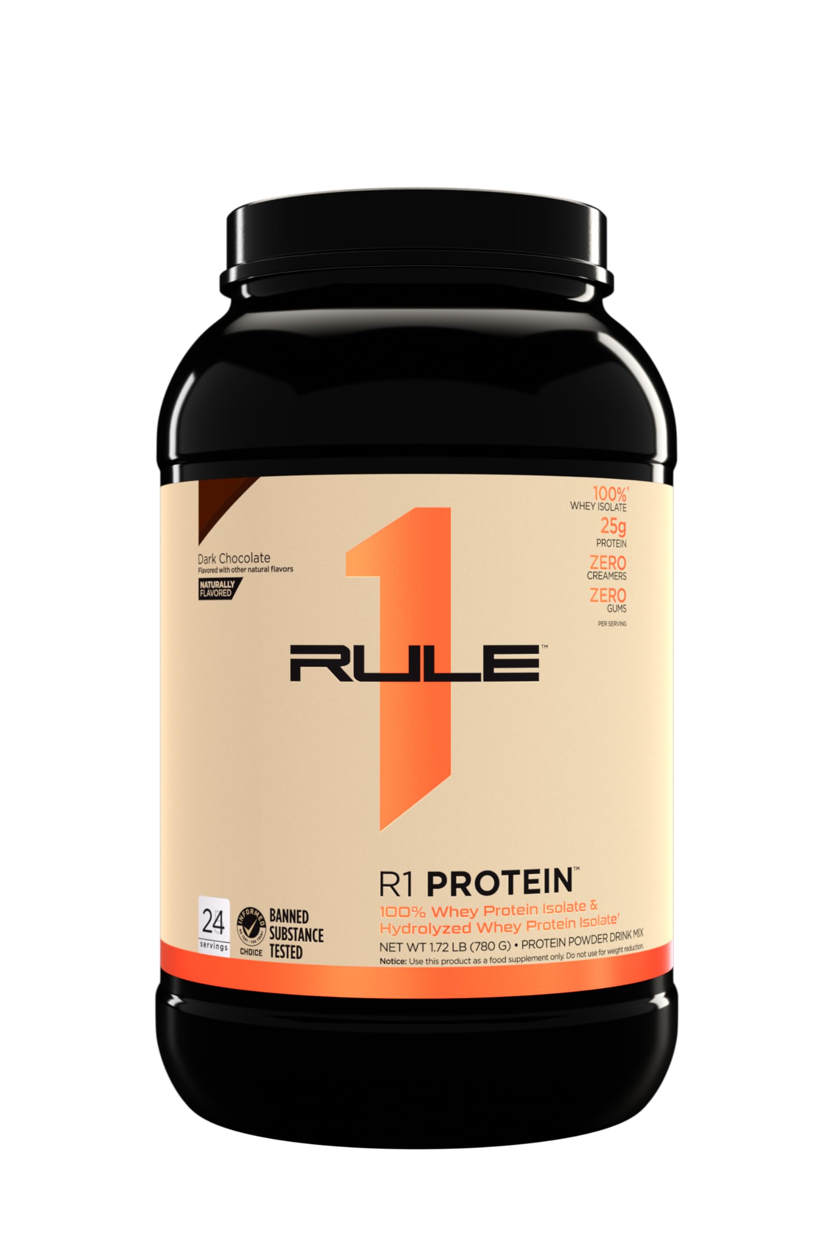 Foto 2 pulgar | Proteína En Polvo Rule 1 Proteins R1 Con Sabor Natural, 1.7 Libras - Venta Internacional.