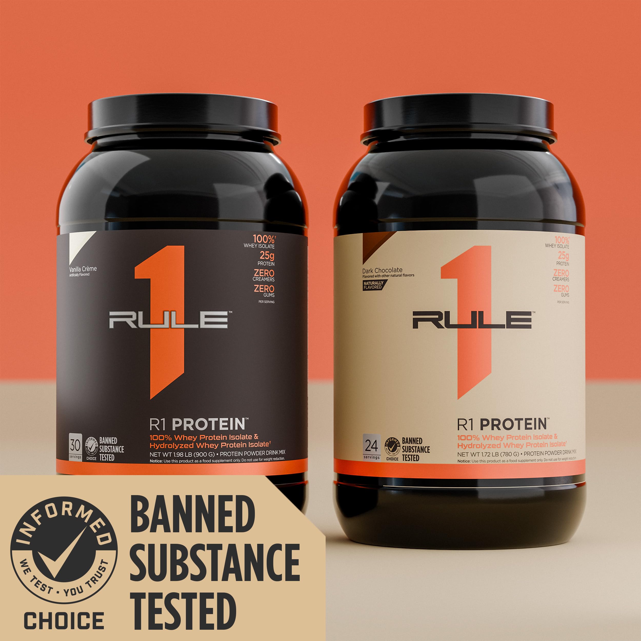 Foto 7 | Proteína En Polvo Rule 1 Proteins R1 Con Sabor Natural, 1.7 Libras - Venta Internacional.