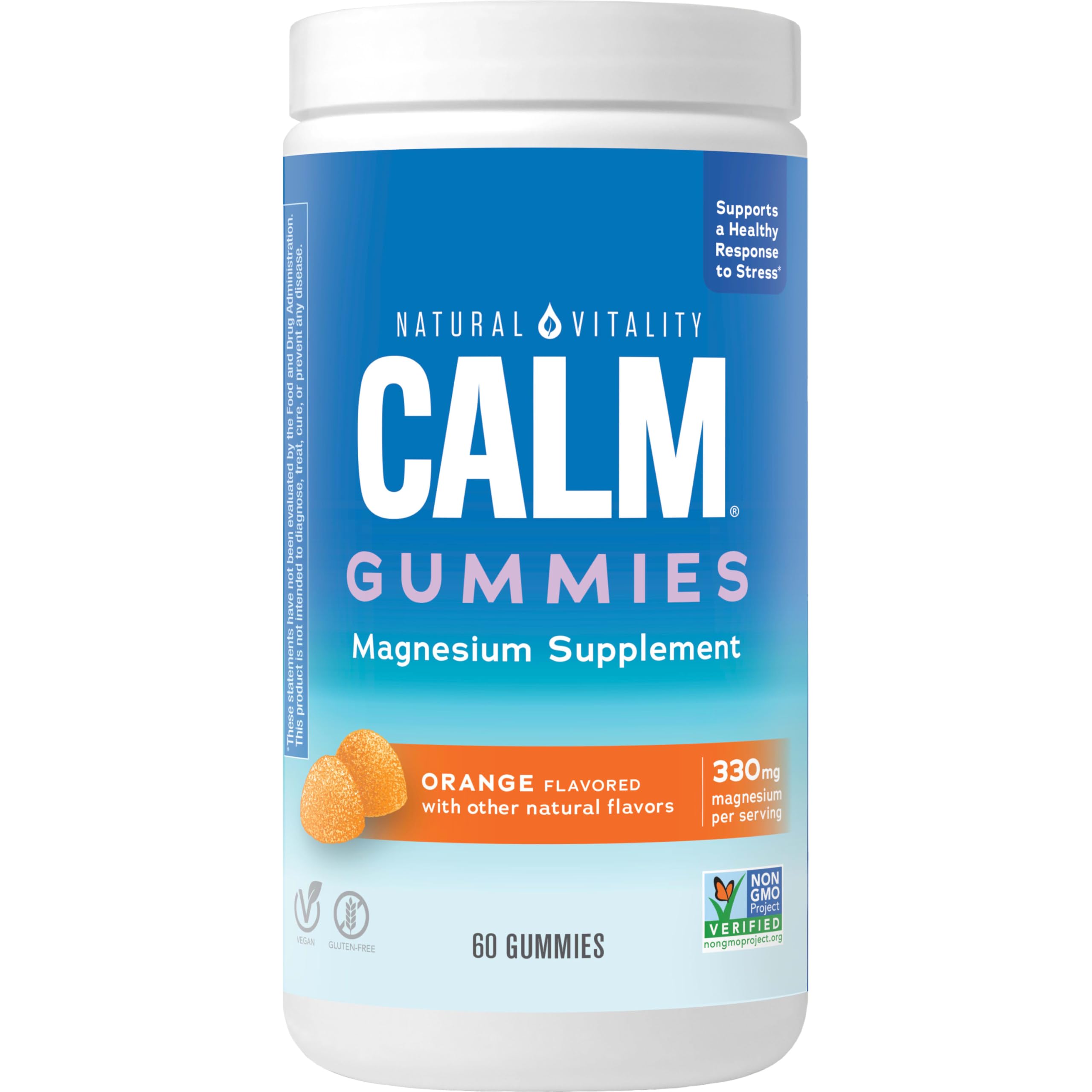 Foto 1 | Suplemento De Magnesio Natural Vitality Calm 60 Gomitas - Venta Internacional.
