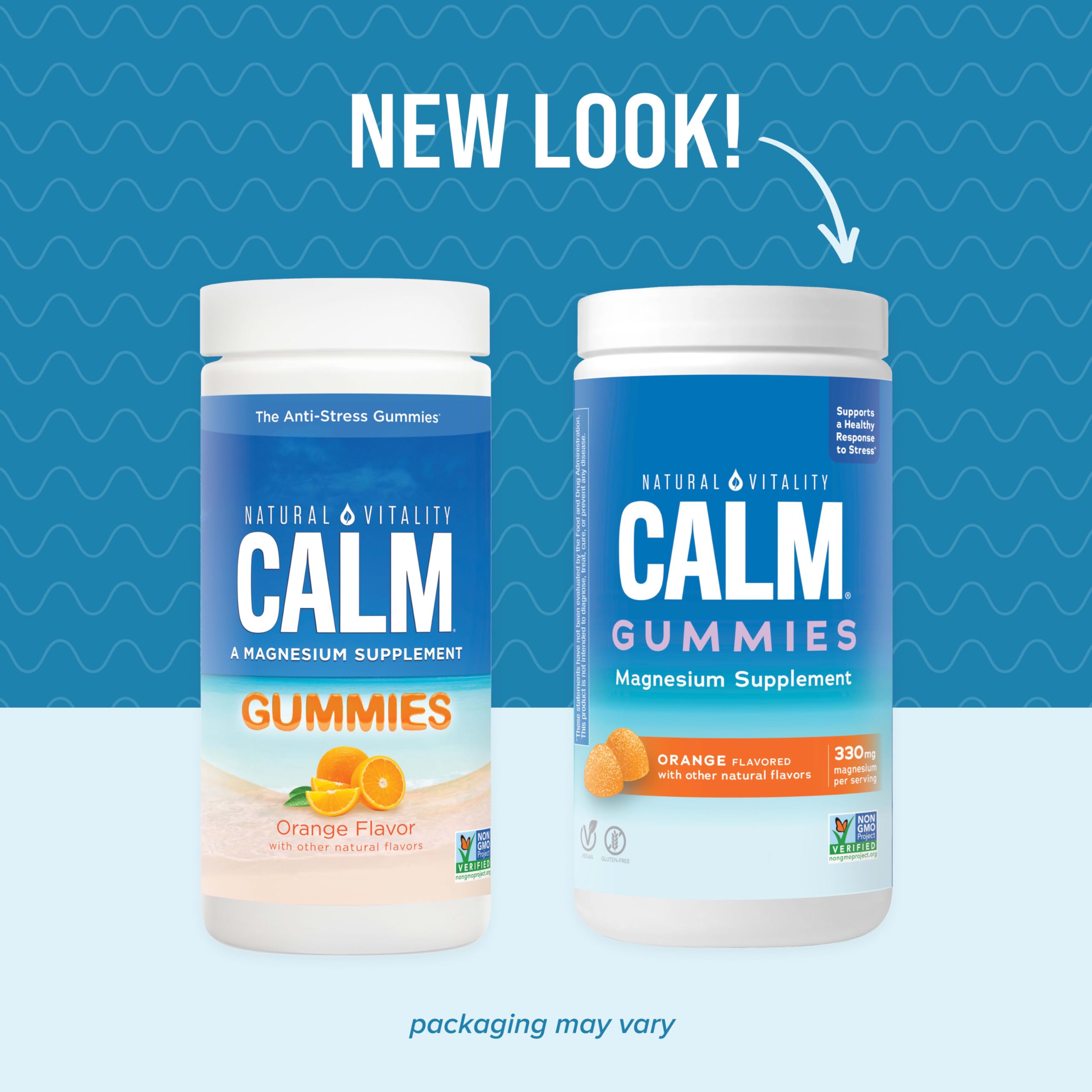Foto 2 | Suplemento De Magnesio Natural Vitality Calm 60 Gomitas - Venta Internacional.