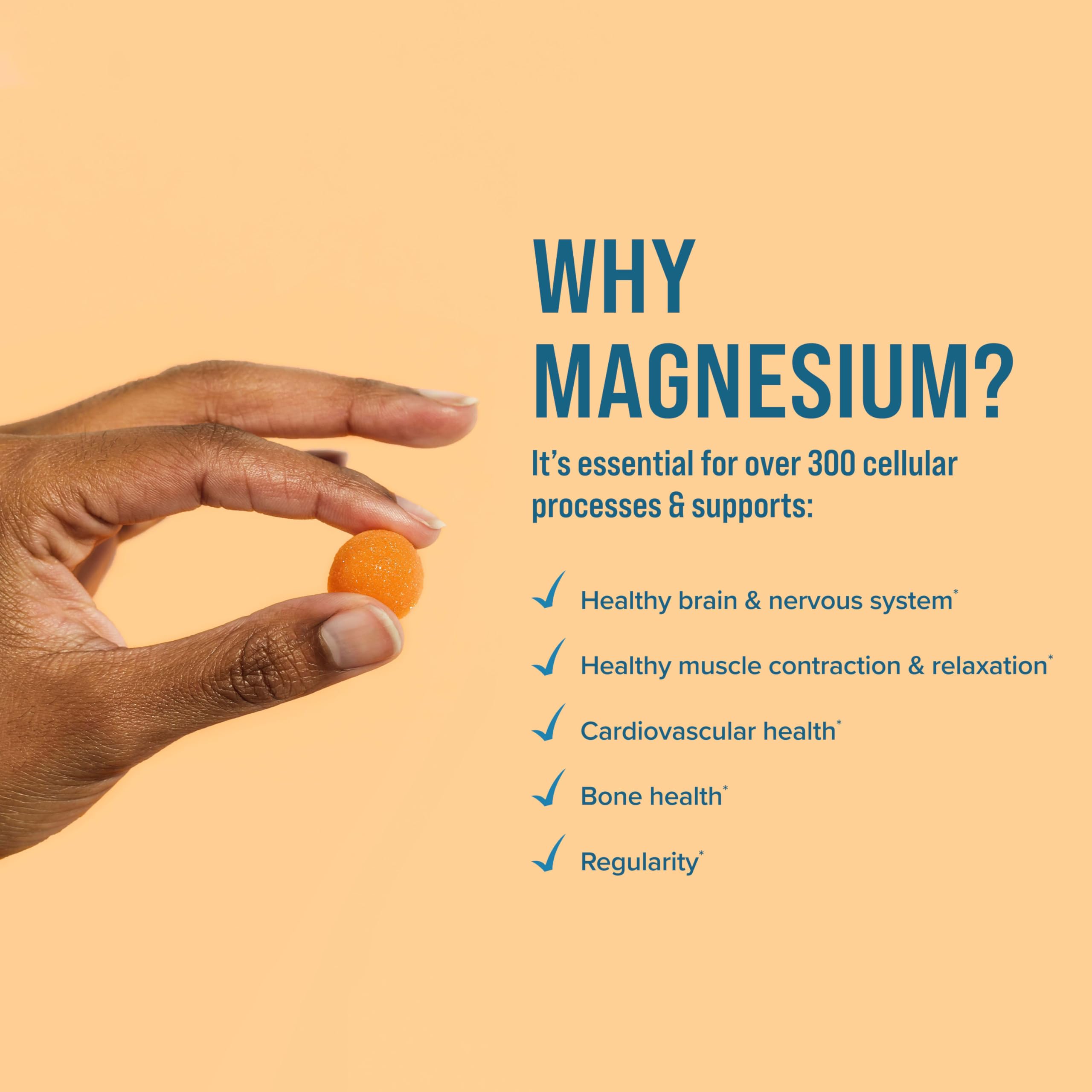 Foto 5 pulgar | Suplemento De Magnesio Natural Vitality Calm 60 Gomitas - Venta Internacional.
