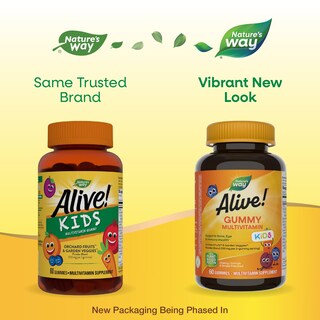 Foto 3 | ¡gominolas Multivitamínicas Nature's Way Alive! ¡niños, 60 Unidades! - Venta Internacional.