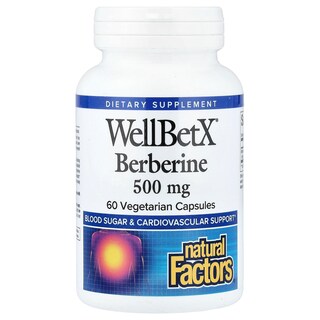 Foto 1 | Suplemento Natural Factors Wellbetx Berberine 500 Mg 60 Cápsulas - Venta Internacional.