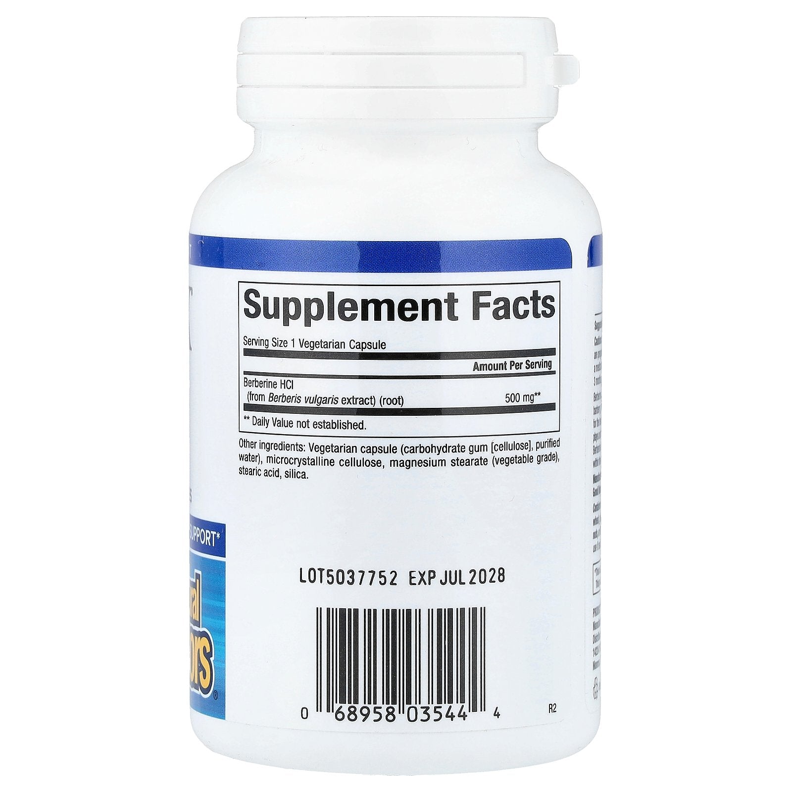 Foto 3 pulgar | Suplemento Natural Factors Wellbetx Berberine 500 Mg 60 Cápsulas - Venta Internacional.