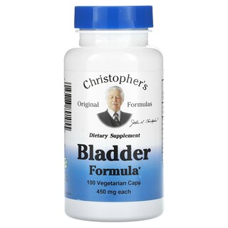 Foto 1 | Suplemento Christopher's Original Formulas Bladder Formula, 450 Mg, 100 Cápsulas Vegetarianas - Venta Internacional.