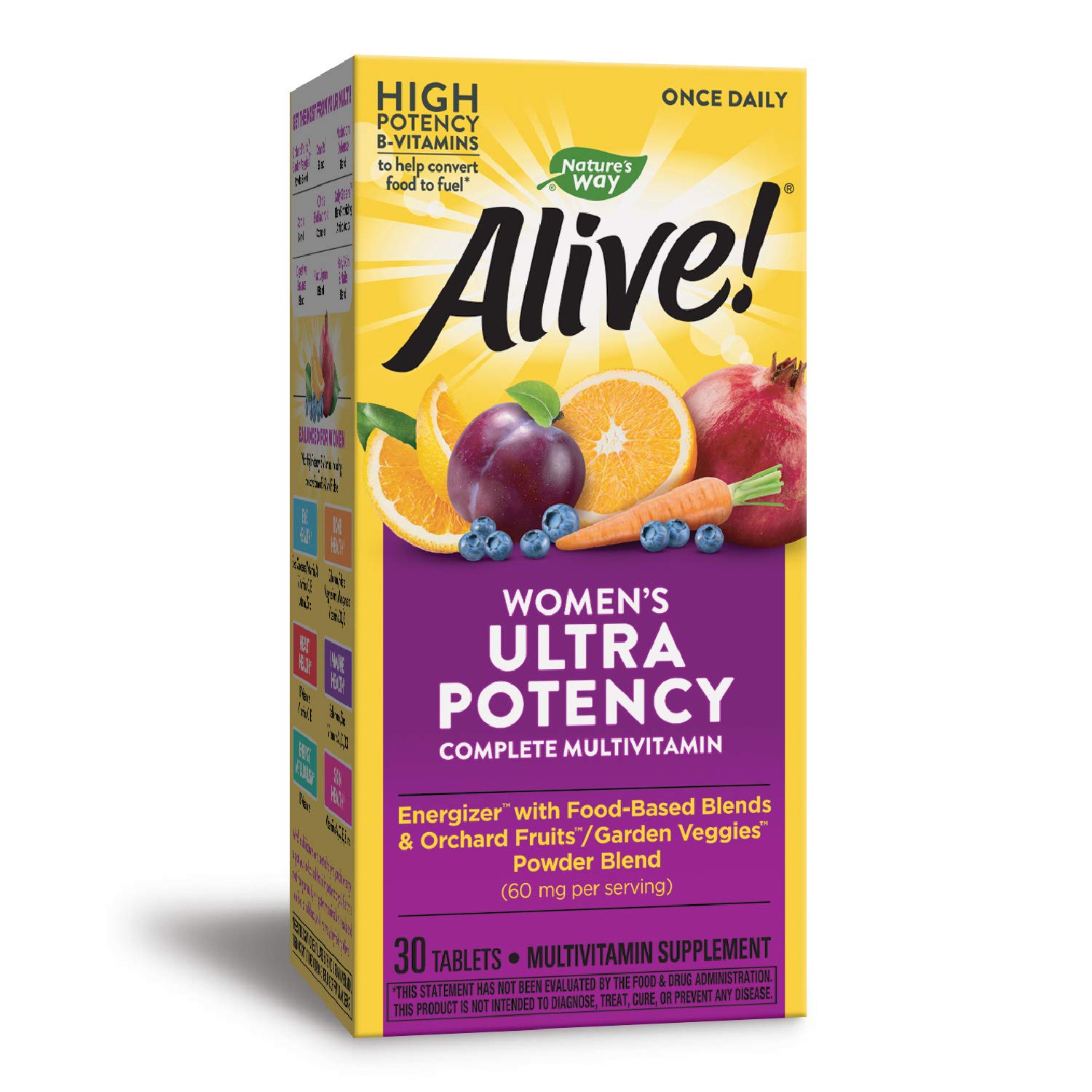 Foto 2 pulgar | ¡multivitamínico Nature's Way Alive! Ultra Potency Para Mujer, 30 G - Venta Internacional.