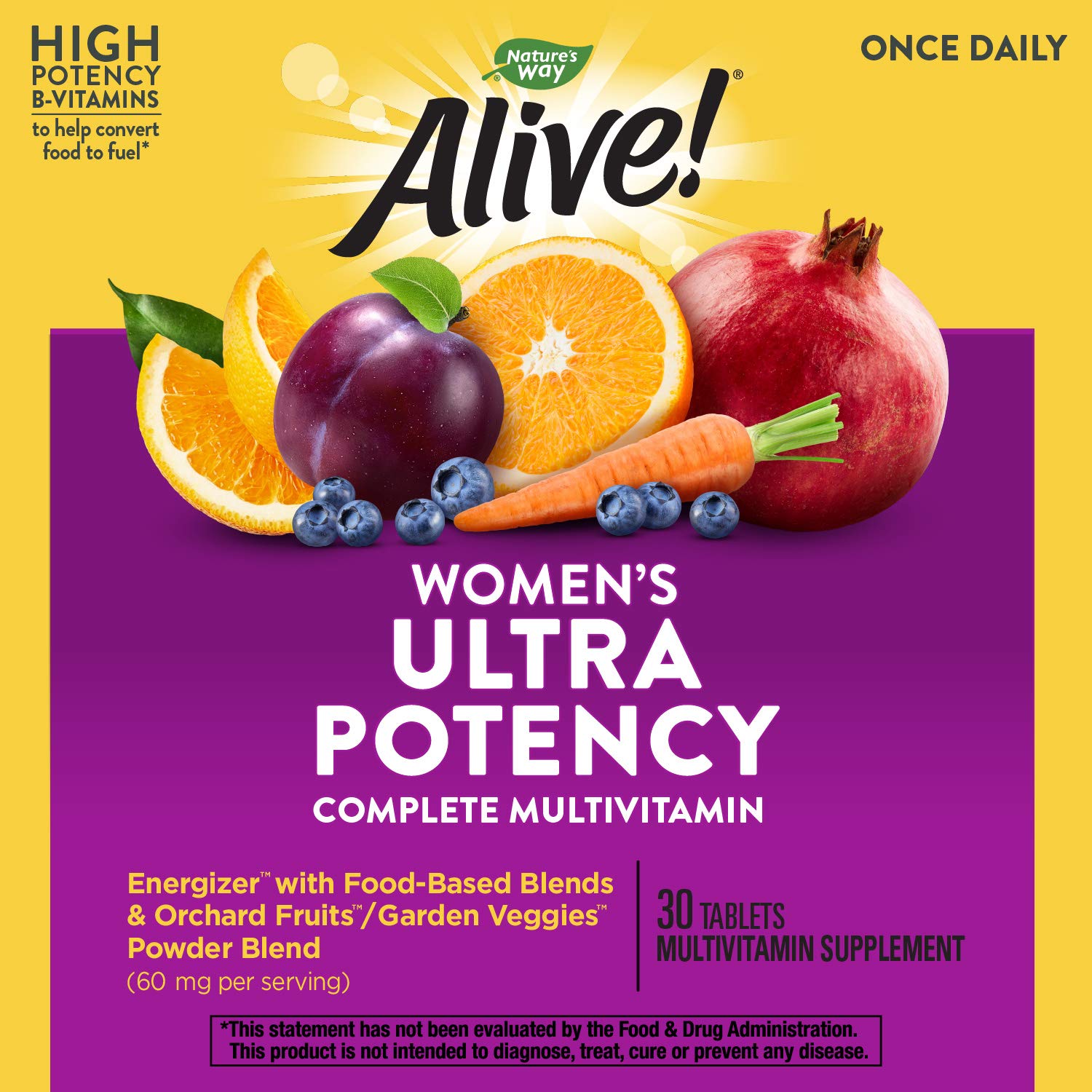 Foto 3 pulgar | ¡multivitamínico Nature's Way Alive! Ultra Potency Para Mujer, 30 G - Venta Internacional.
