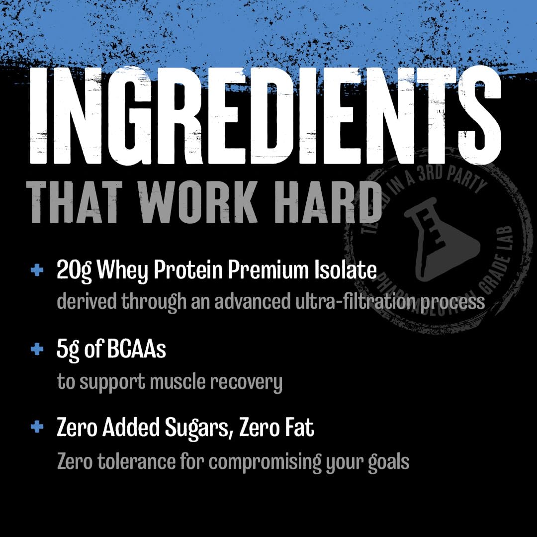 Foto 5 pulgar | Proteína En Polvo Animal Clear Whey Isolate Blueberry Acai 500 G - Venta Internacional.