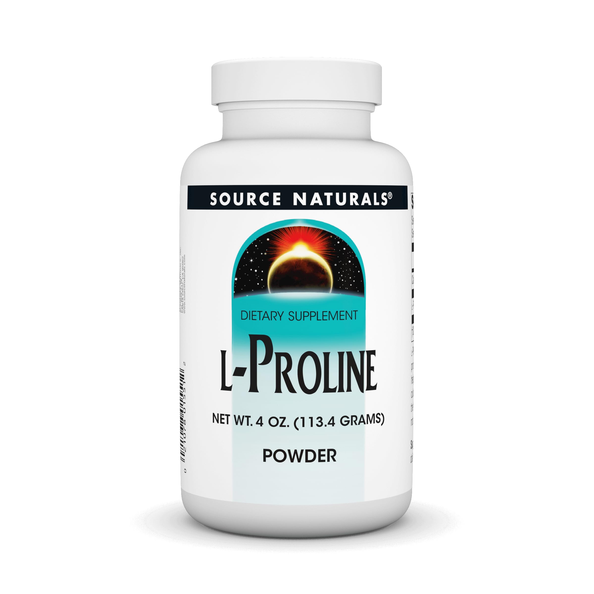 Foto 2 pulgar | Polvo De L-prolina Supplement Source Naturals, 120 Ml - Venta Internacional.