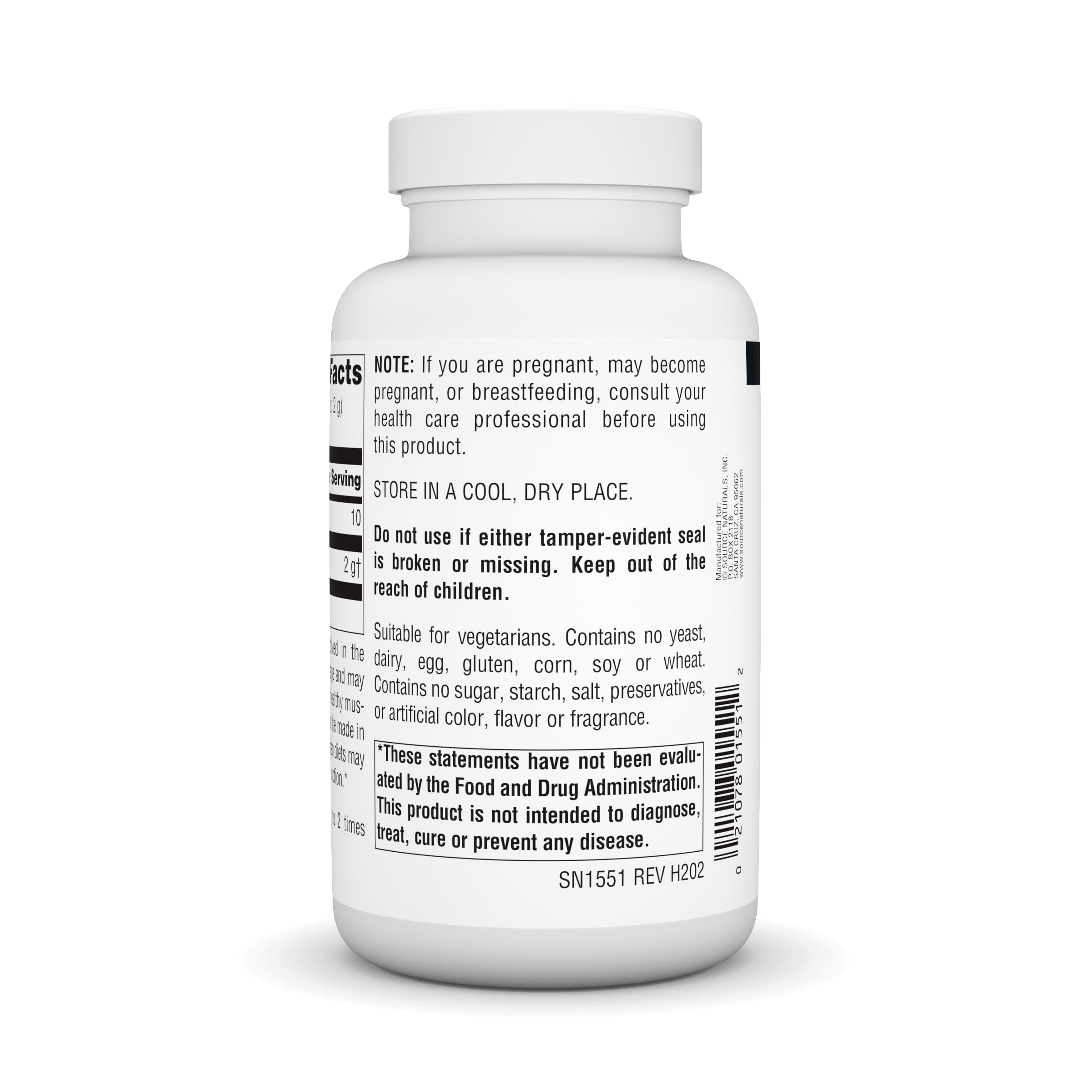 Foto 4 pulgar | Polvo De L-prolina Supplement Source Naturals, 120 Ml - Venta Internacional.