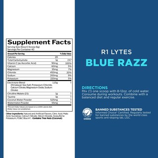 Foto 6 | Mezcla De Apoyo A La Hidratación Rule 1 Lytes Con Electrolito, 30 Porciones - Venta Internacional.