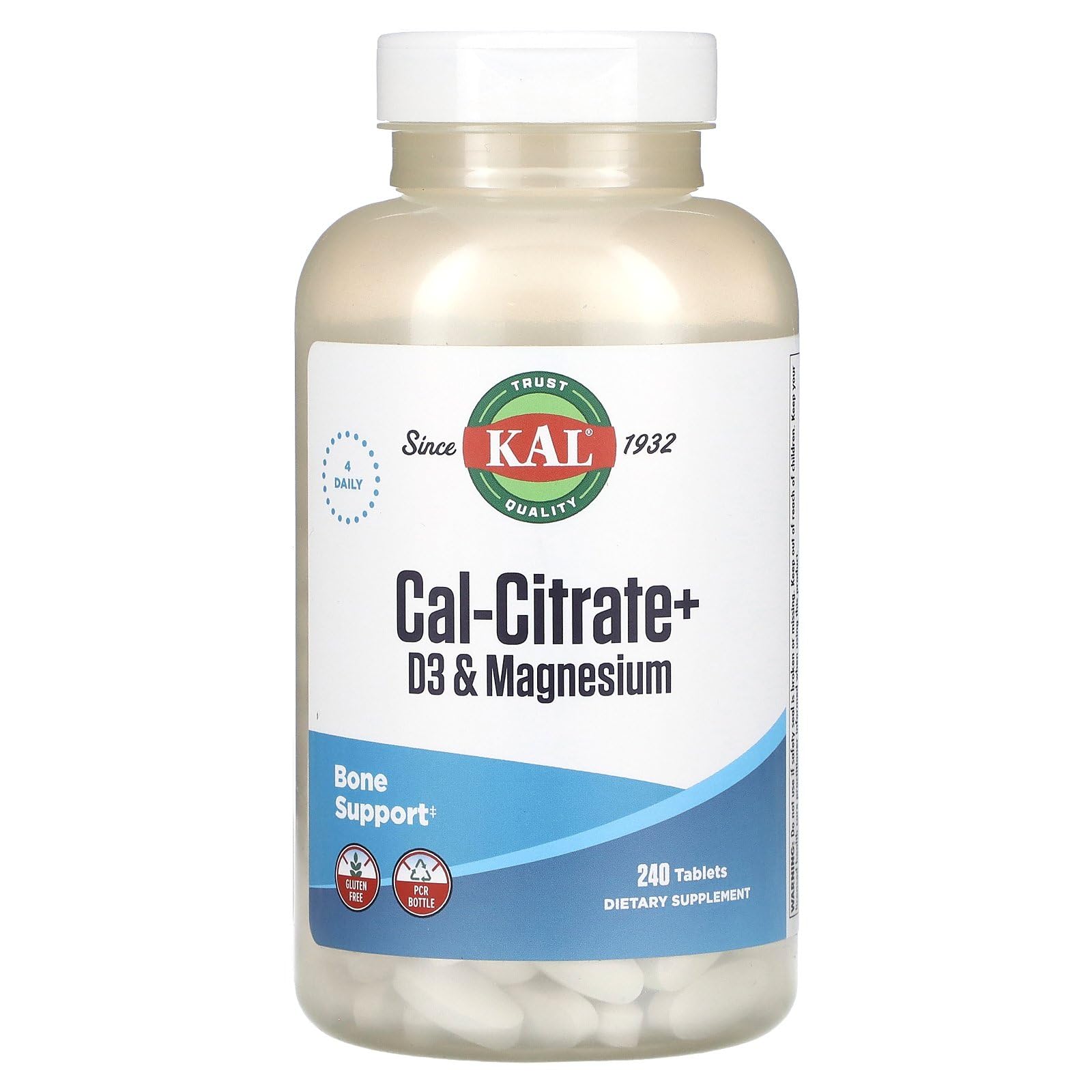 Foto 2 pulgar | Suplemento Kal Cal Citrate + Con Calcio, Magnesio Y Vitamina D - Venta Internacional.