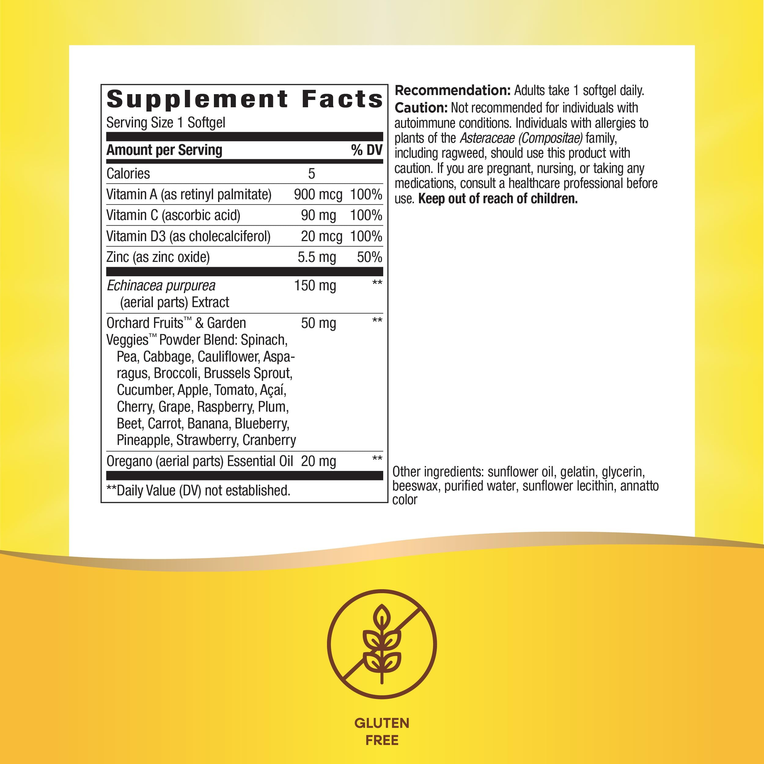 Foto 5 pulgar | ¡complementa Nature's Way Alive! Everyday Immune Health 30 Cápsulas Blandas - Venta Internacional.