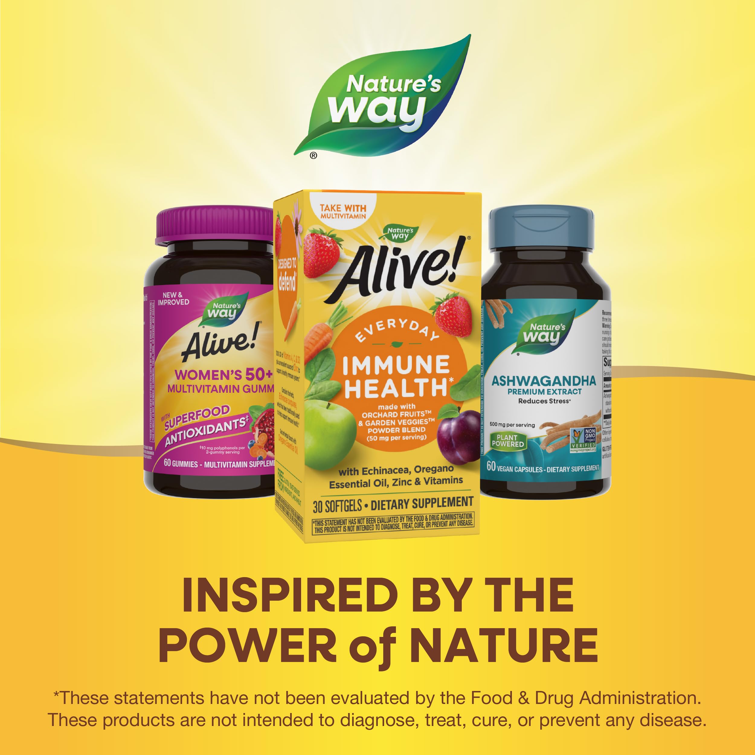 Foto 7 pulgar | ¡complementa Nature's Way Alive! Everyday Immune Health 30 Cápsulas Blandas - Venta Internacional.