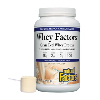 Foto 1 | Concentrado De Proteína De Suero Natural Factors Whey Factors 2.2 Kg - Venta Internacional.