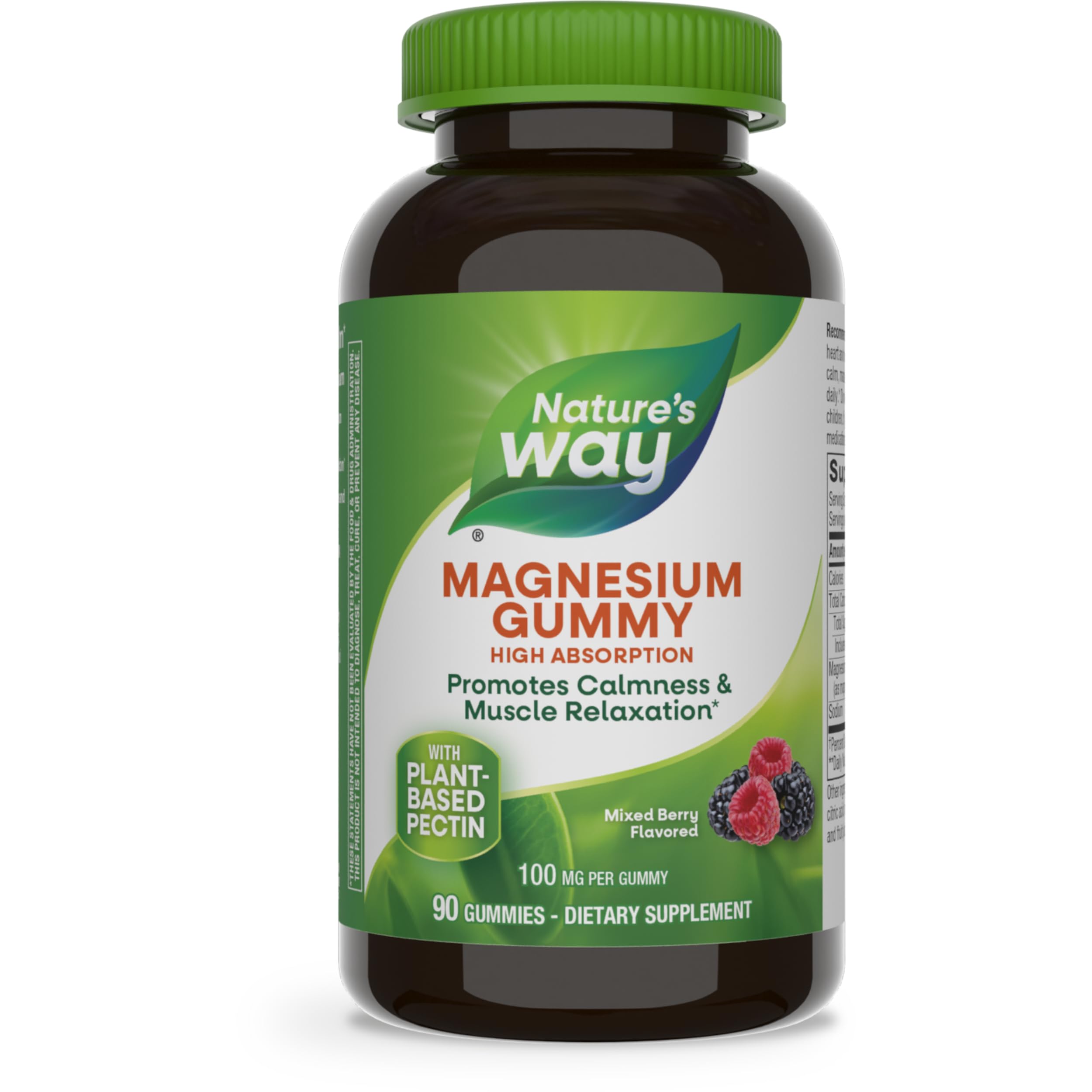 Foto 2 pulgar | Gominolas De Magnesio Nature's Way Promueve Calm 90 Gomitas - Venta Internacional.