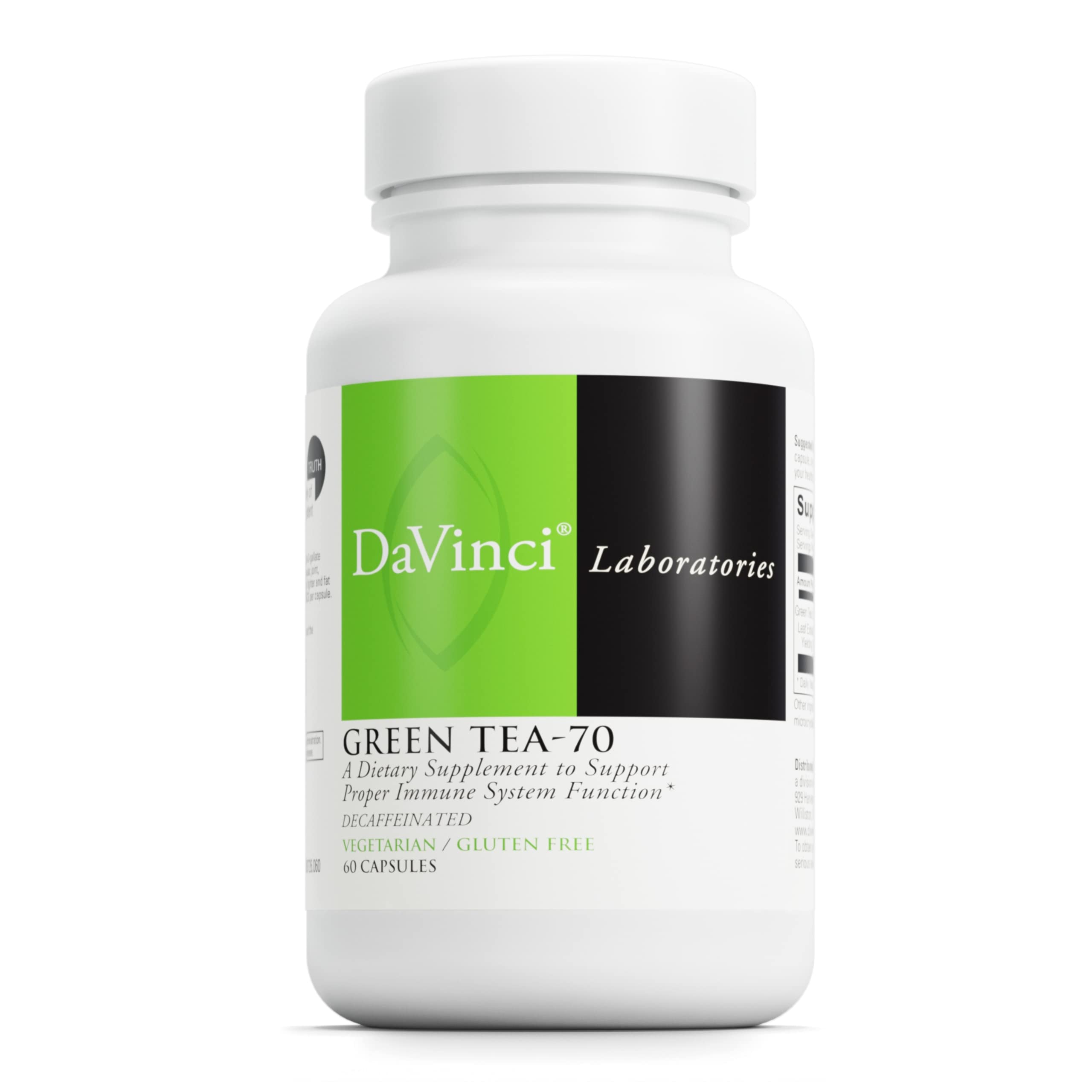 Foto 1 | Suplemento Davinci Labs Green Te-70 60 Cápsulas Vegetarianas - Venta Internacional.