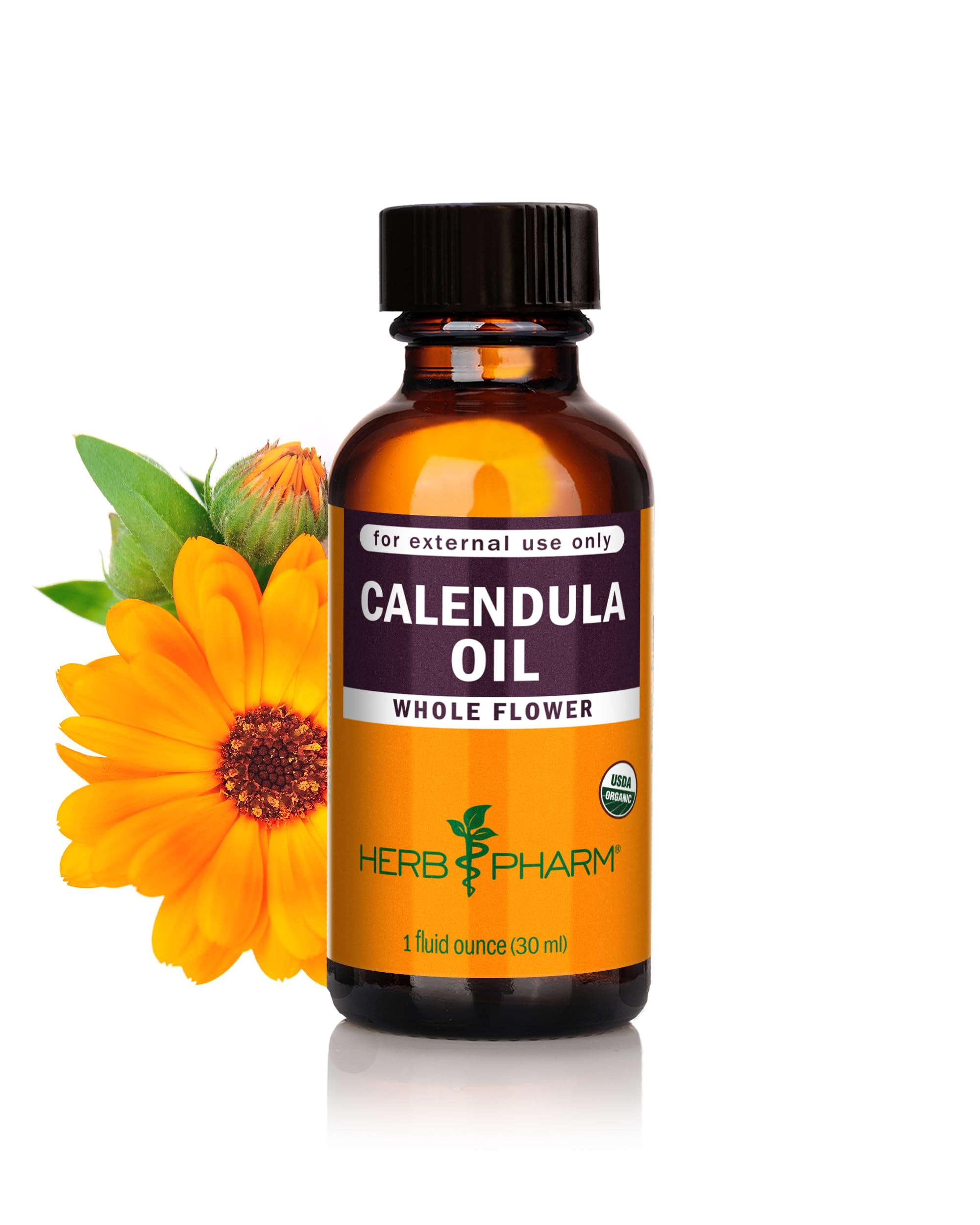 Foto 1 | Aceite De Caléndula Herb Pharm Certificado Orgánico, 30 Ml - Venta Internacional.