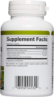 Foto 2 | Suplemento Natural Factors Herbalfactors Ginkgo Biloba 60 Cápsulas - Venta Internacional.