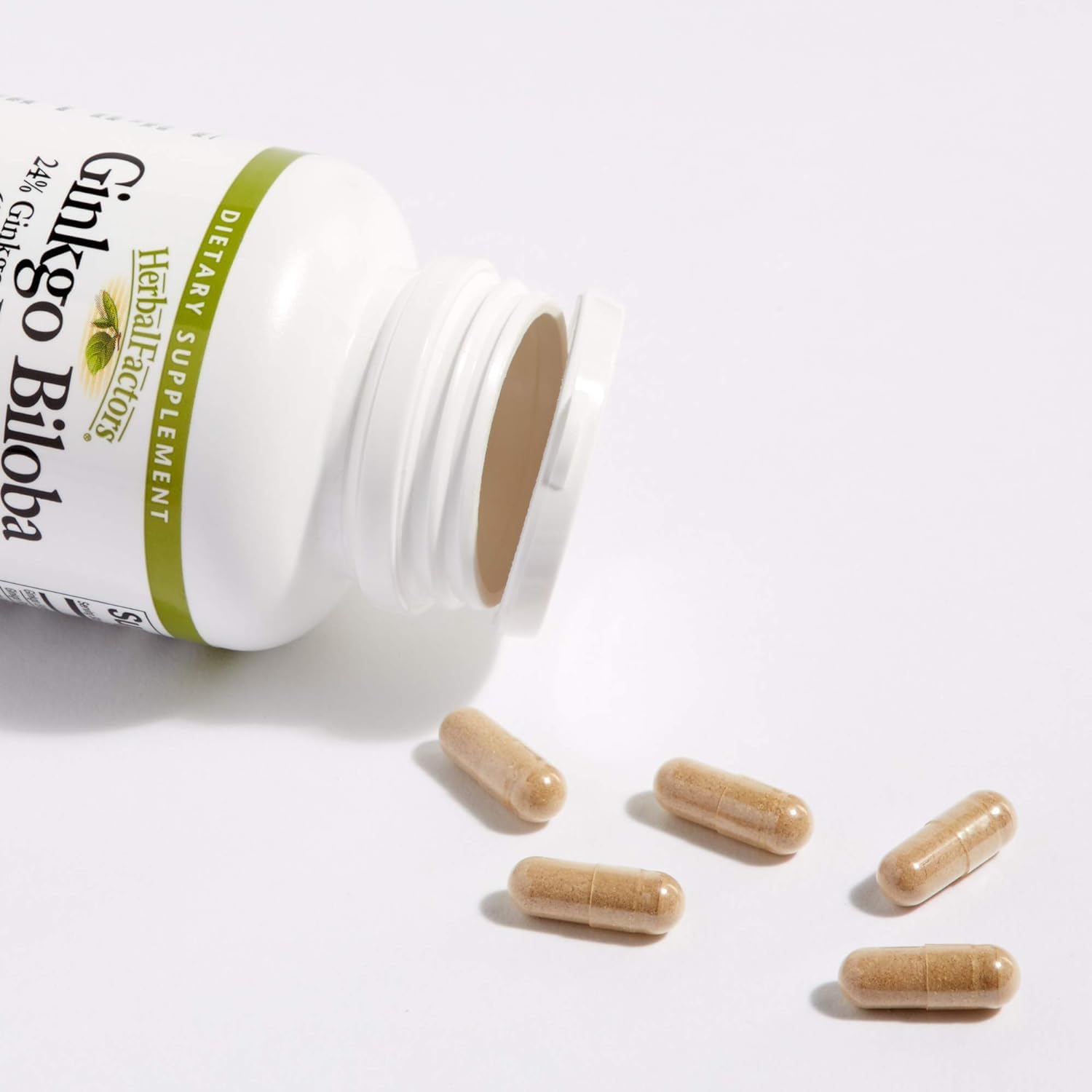 Foto 3 | Suplemento Natural Factors Herbalfactors Ginkgo Biloba 60 Cápsulas - Venta Internacional.