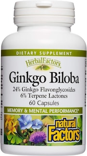 Foto 5 | Suplemento Natural Factors Herbalfactors Ginkgo Biloba 60 Cápsulas - Venta Internacional.