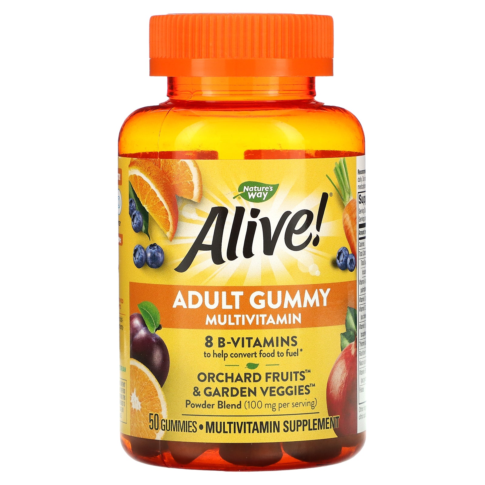 Foto 2 pulgar | ¡complementa Nature's Way Alive! Multivitamínico Gomoso Para Adultos, 50 Unidades - Venta Internacional.