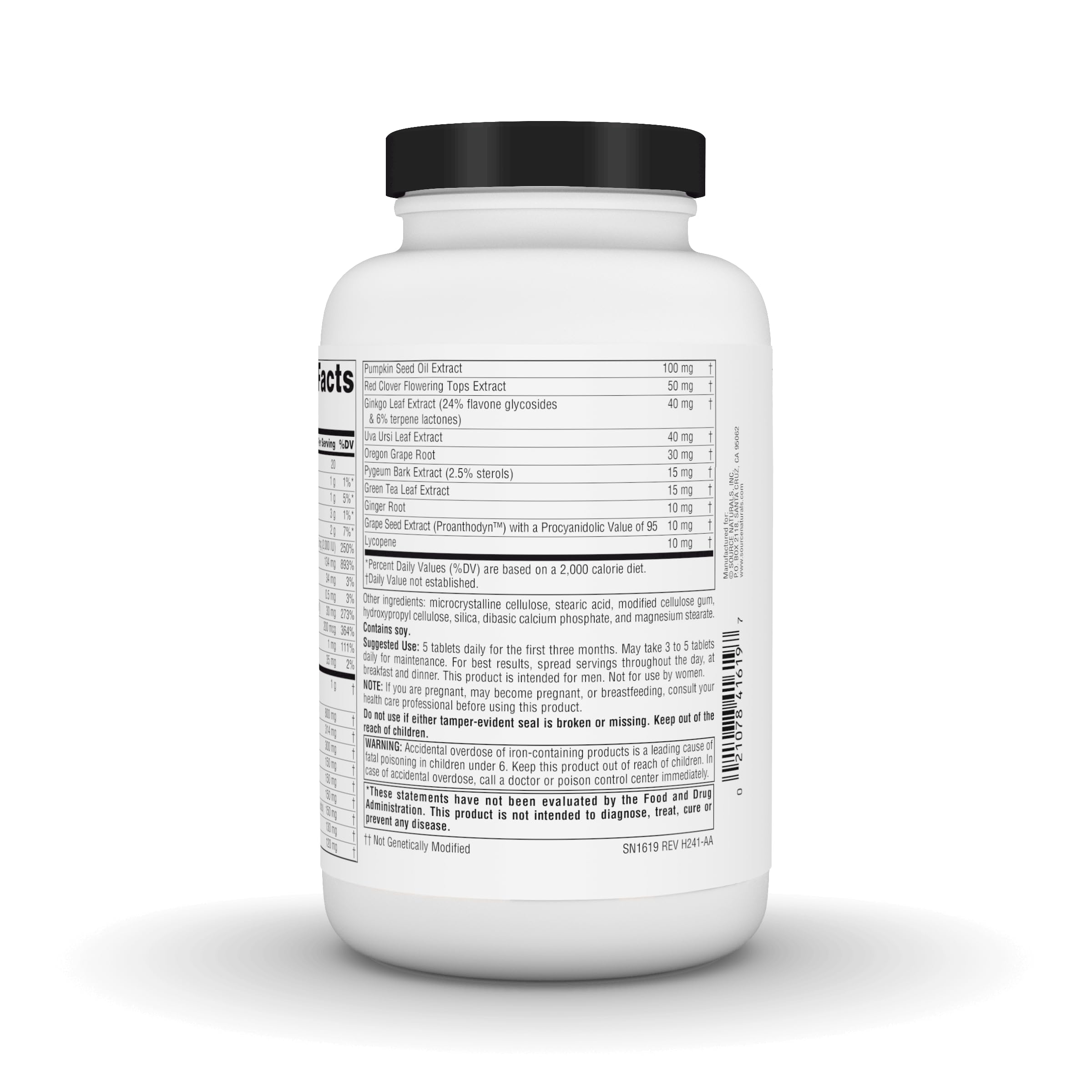 Foto 4 pulgar | Suplemento Source Naturals Prosta-response 180 Comprimidos - Venta Internacional.