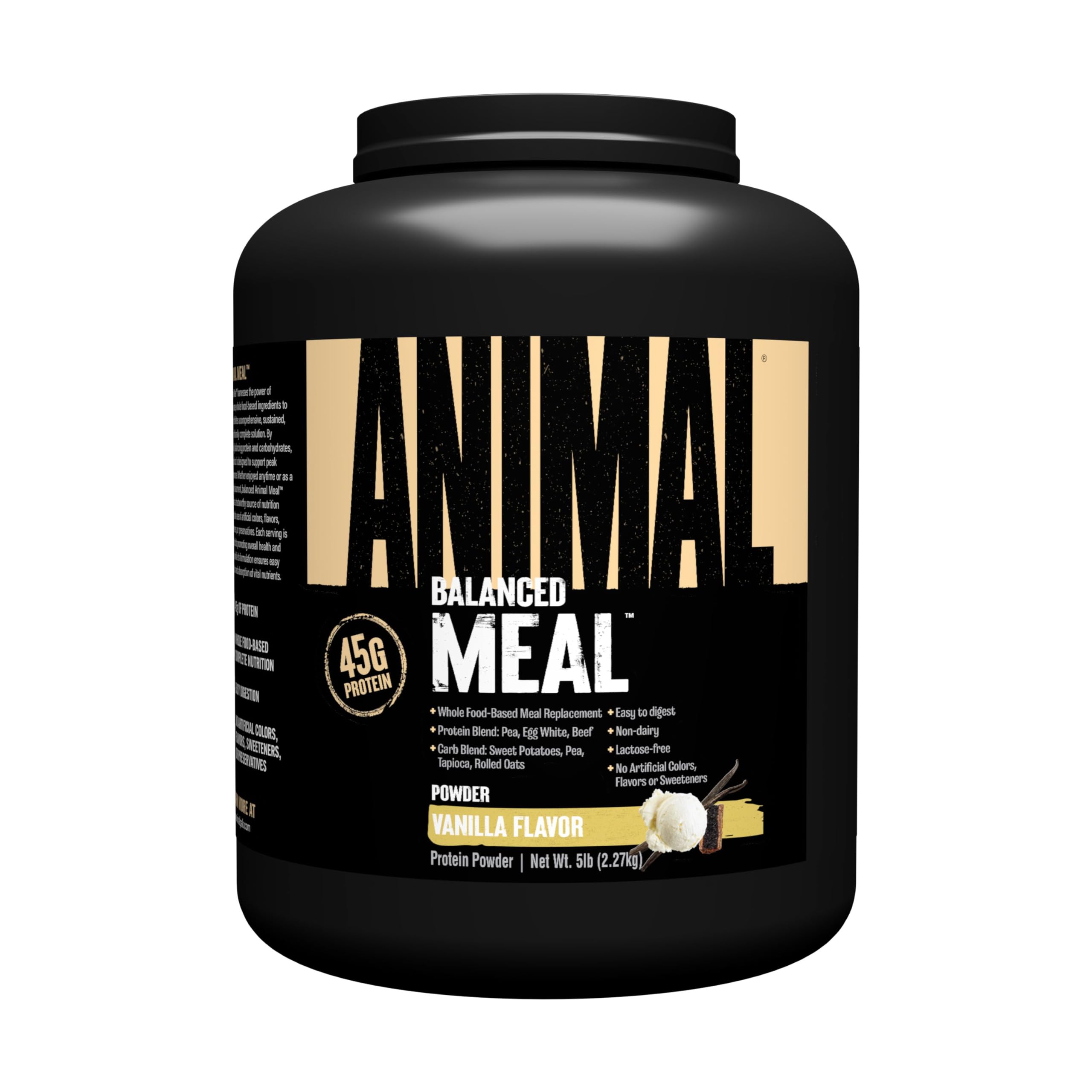 Foto 2 pulgar | Batido Proteico Animal Meal Sabor Vainilla, 2,27 Kg - Venta Internacional.