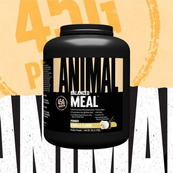 Foto 3 pulgar | Batido Proteico Animal Meal Sabor Vainilla, 2,27 Kg - Venta Internacional.