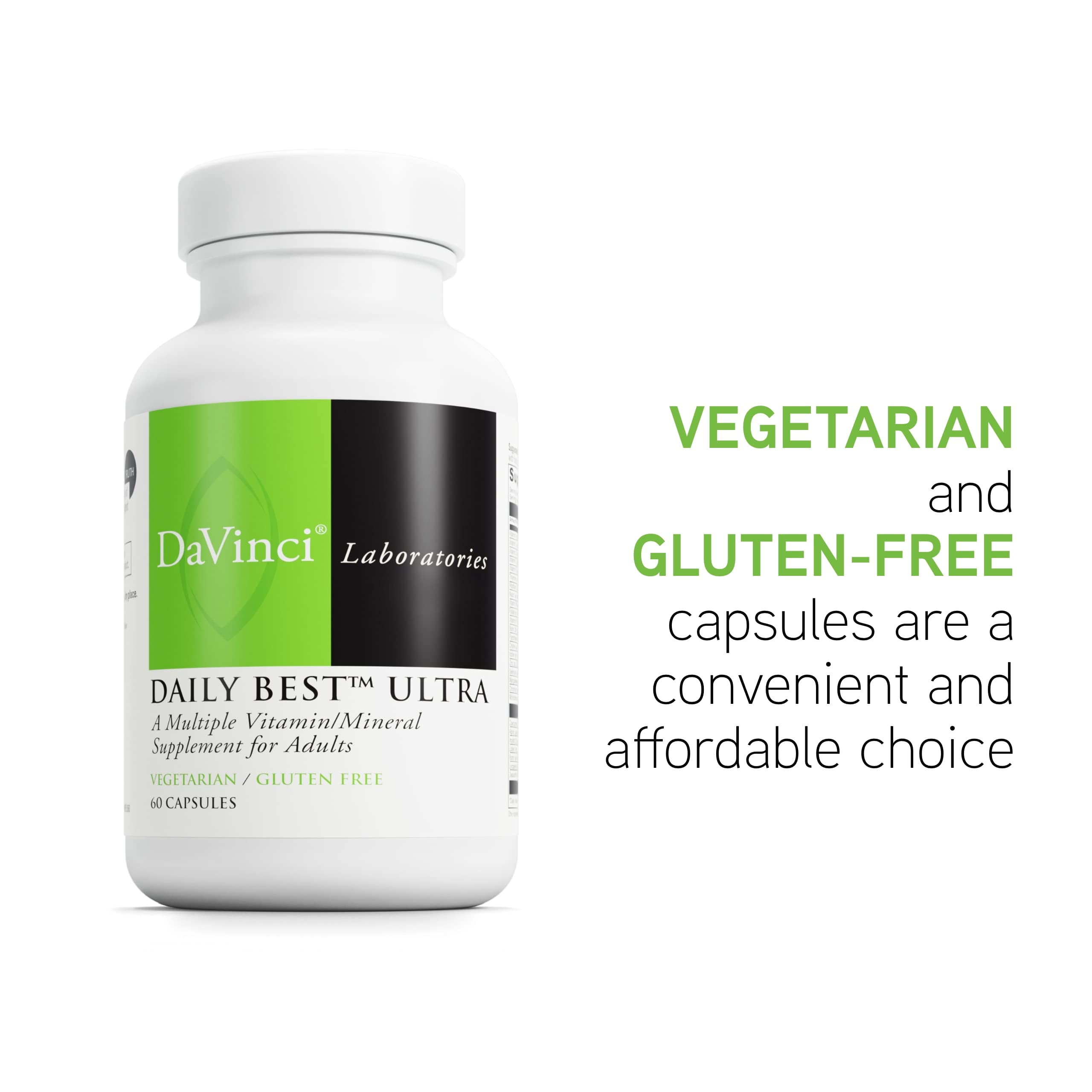 Foto 5 | Suplemento Davinci Labs Daily Best Ultra 60 Cápsulas Vegetarianas - Venta Internacional.