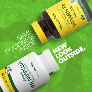 Foto 2 | Suplemento Naturesplus De Vitamina B6 De 500 Mg De Liberación Sostenida - Venta Internacional.