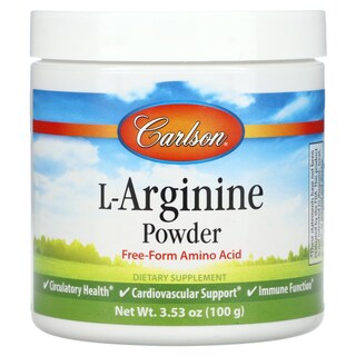 Foto 1 | Suplemento Carlson Labs L-arginina En Polvo 100 G - Venta Internacional.