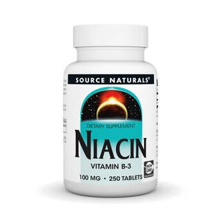Foto 1 | Supplement Source Naturals, Niacina, 100 Mg, Vitamina B-3, 250 Comprimidos - Venta Internacional.