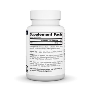 Foto 2 | Supplement Source Naturals, Niacina, 100 Mg, Vitamina B-3, 250 Comprimidos - Venta Internacional.