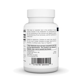 Foto 3 | Supplement Source Naturals, Niacina, 100 Mg, Vitamina B-3, 250 Comprimidos - Venta Internacional.