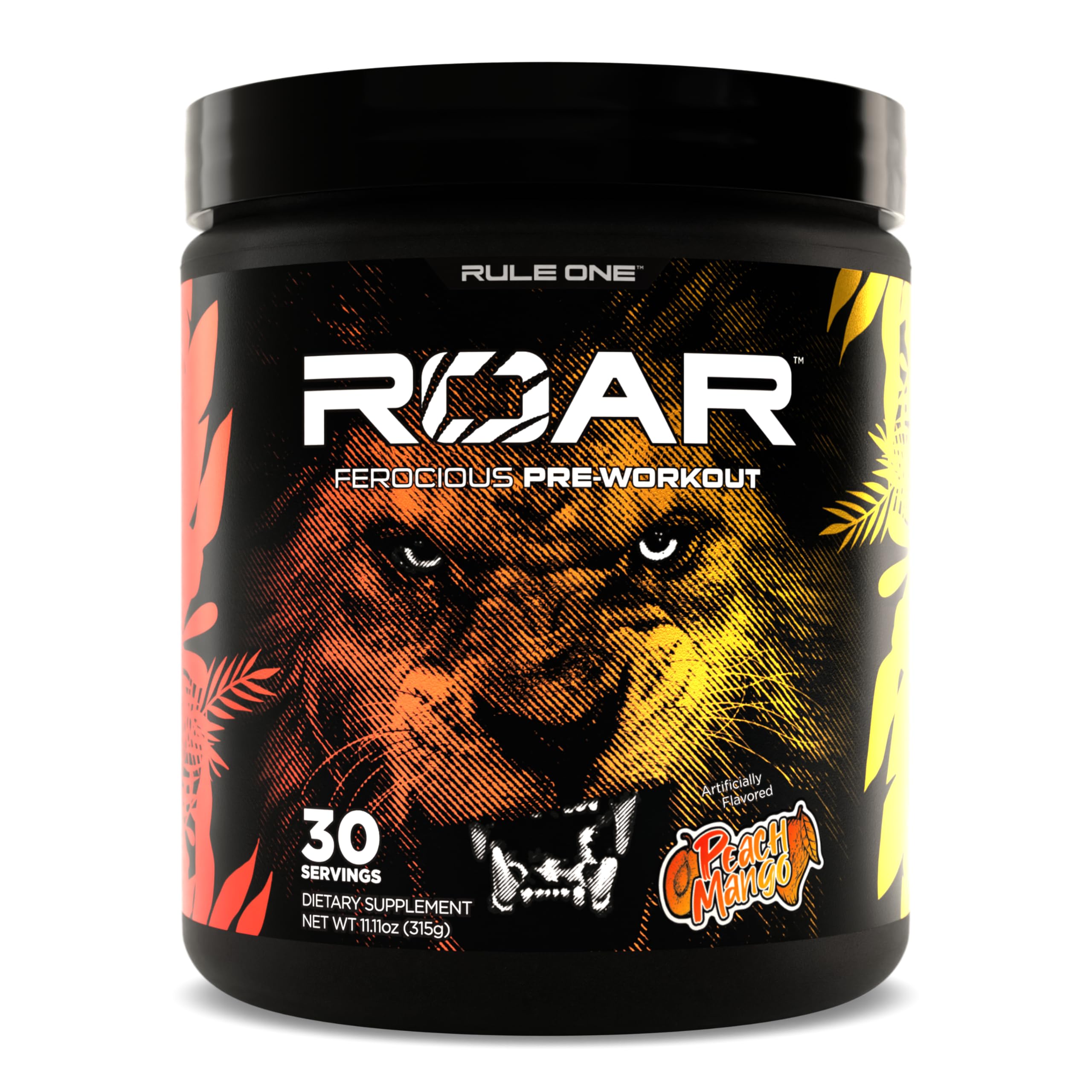 Foto 2 pulgar | Polvo Rule 1 R1 Roar Para Antes Del Entrenamiento Con Creatina Y Beta-alanina - Venta Internacional.