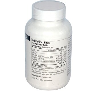 Foto 2 | Suplemento Source Naturals Homocysteine Defense 120 Comprimidos - Venta Internacional.