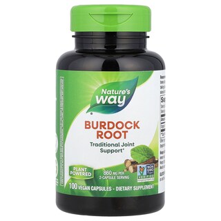 Foto 1 | Suplemento Nature's Way De Raíz De Bardana 100 Cápsulas Veganas - Venta Internacional.