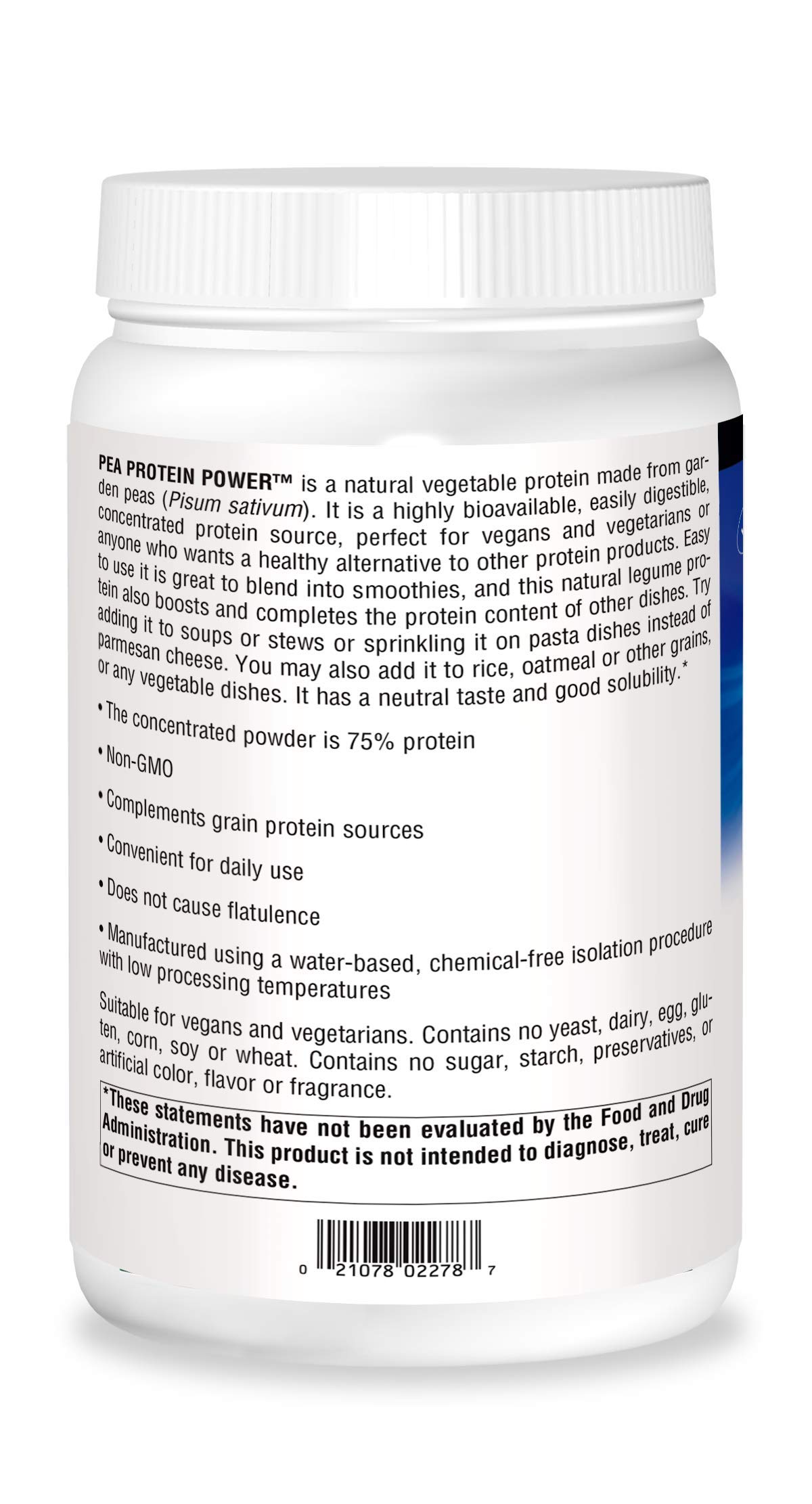 Foto 2 | Proteína En Polvo Source Naturals Pea Protein Power 946 Ml - Venta Internacional.