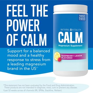 Foto 3 | Suplemento Natural Vitality Calm Magnesio + Calcio 240 Ml - Venta Internacional.