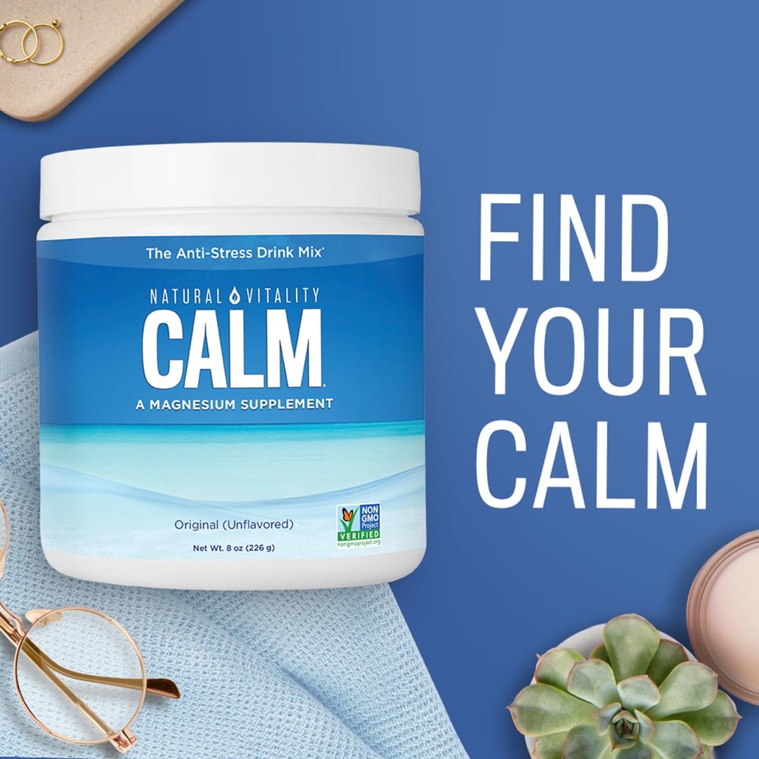 Foto 7 pulgar | Suplemento Natural Vitality Calm Magnesio + Calcio 240 Ml - Venta Internacional.